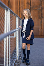 Load image into Gallery viewer, Mokyklinės uniformos švarkas klasikinis mėlynas - rzstyle.lt